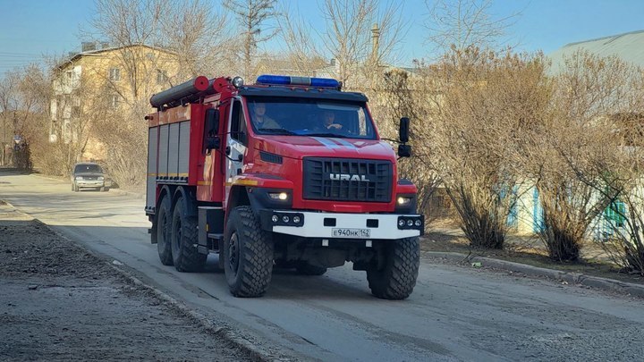 В Кузбассе на шахте ночью произошёл пожар