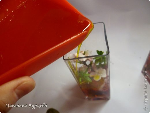 Цветы в желатине: мастер-класс Цветы в желатине: мастер-класс домашний очаг,поделки,рукоделие,своими руками