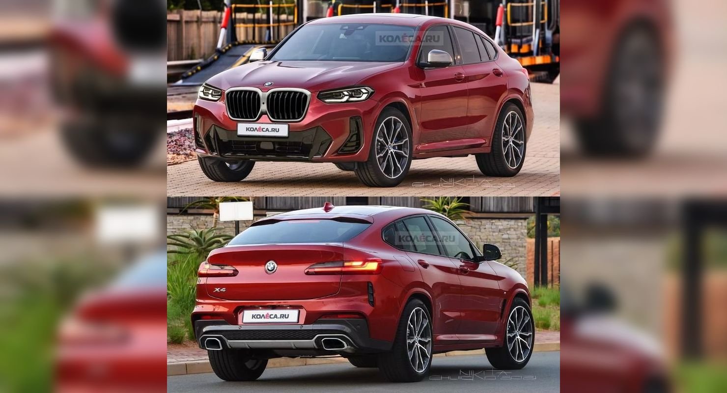 Рестайлинговый BMW X4 показали на новых снимках Автомобили