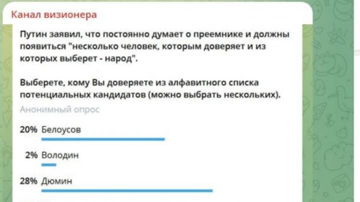 Скрин ТГ-канала "Канал визионера"