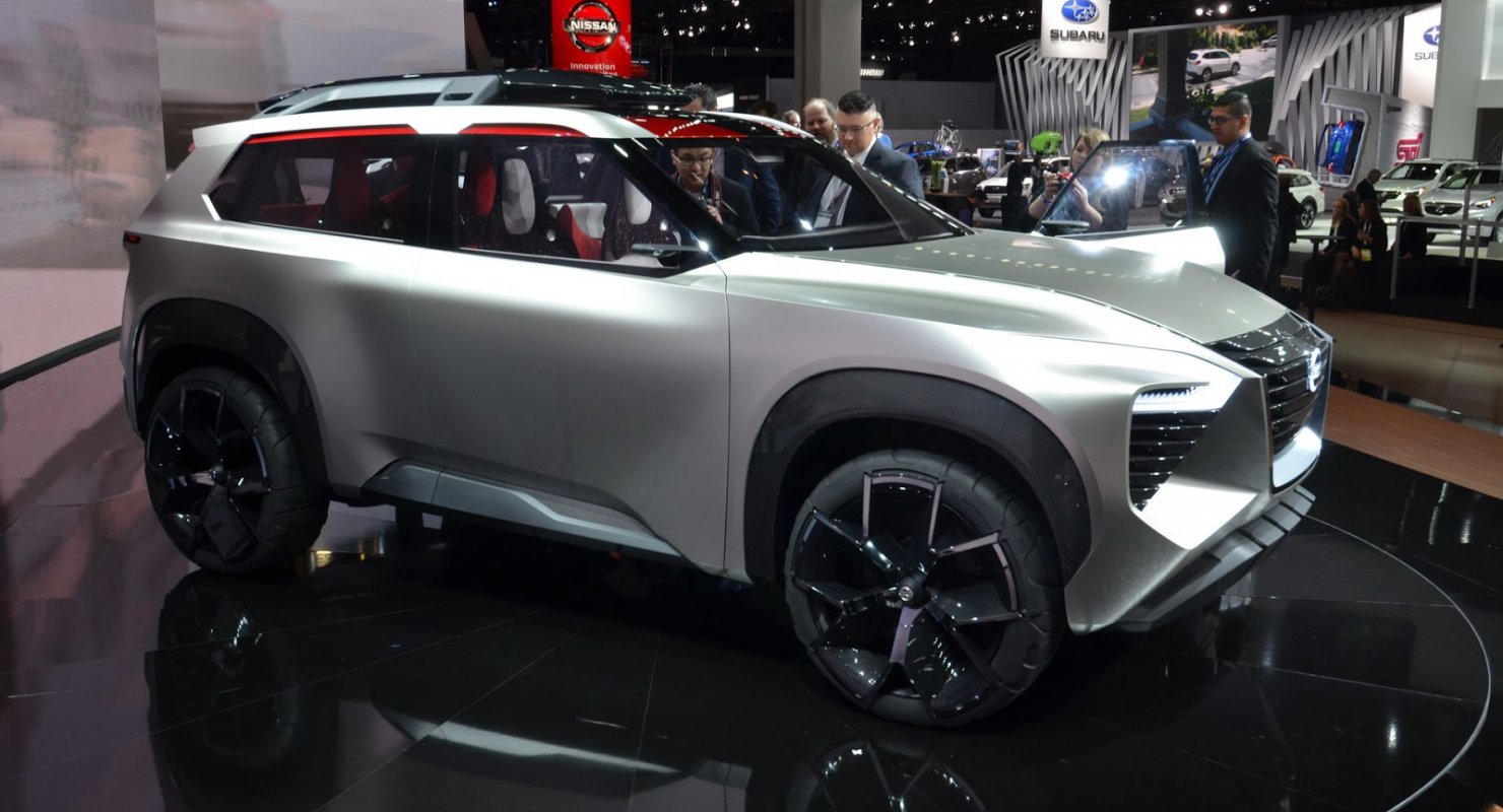 Nissan Xmotion Concept — брутальный «гость» из будущего Автомобили