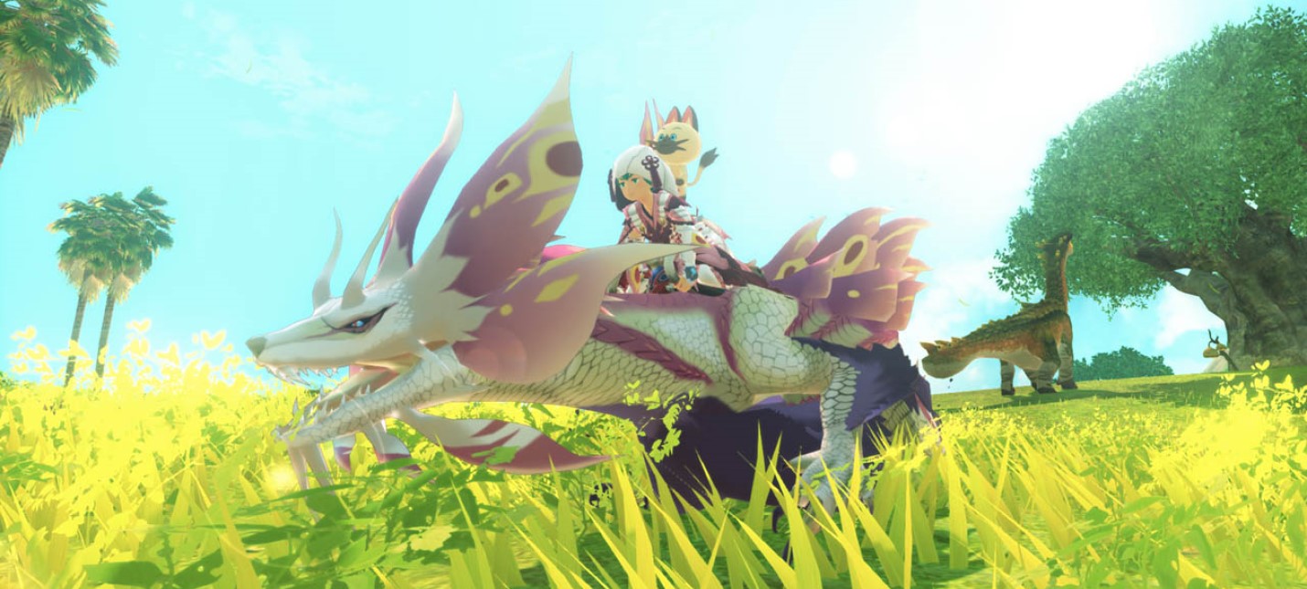 Удивительный мир в геймплее Monster Hunter Stories 2