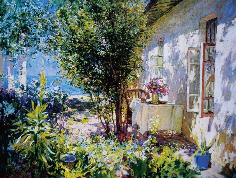 Терраса солнцем вся озарена... Петр Кузьмич Столяренко Терраса солнцем вся озарена... Петр Кузьмич Столяренко