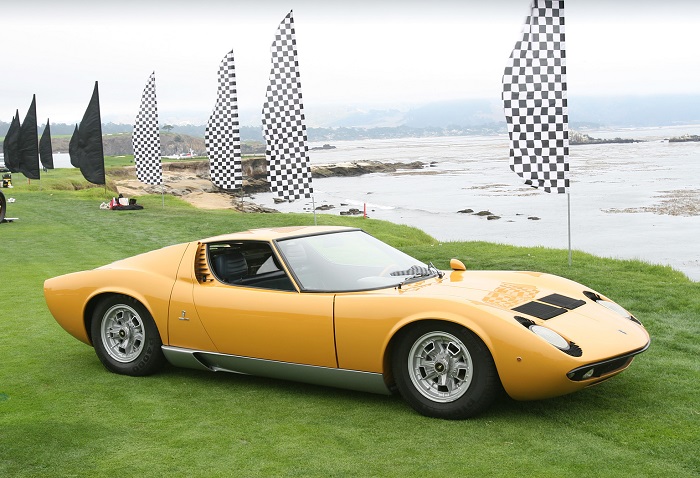 Lamborghini Miura 1966 с мощным мотором V12/ Фото: supercars.net