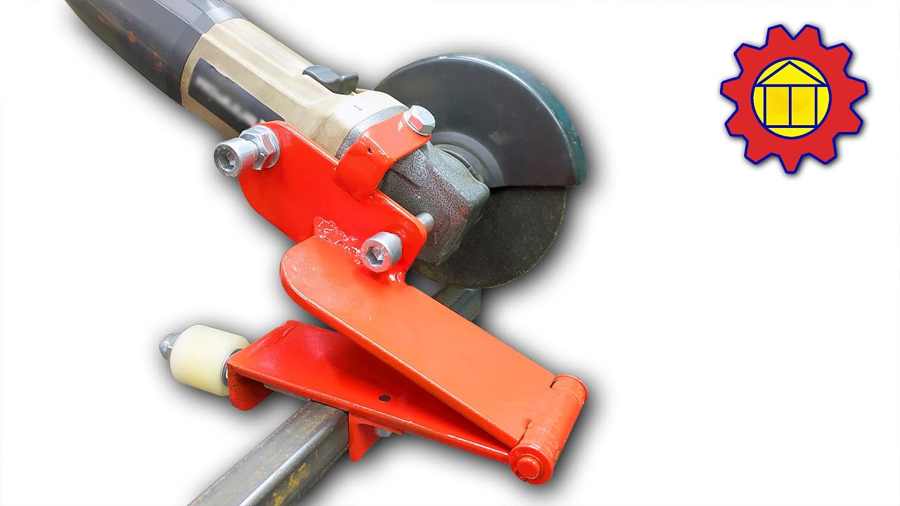 Angle grinder mobile tool clamp, new idea