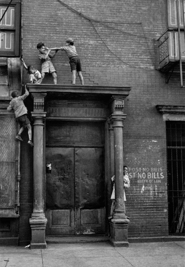 Children Playing, New York, 1940s