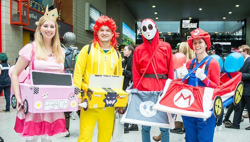 Косплей на MCM Comic Con в Лондоне Игры,косплей