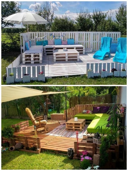 Дачная мебель своими руками из подручных материалов и бросовых вещей интерьер