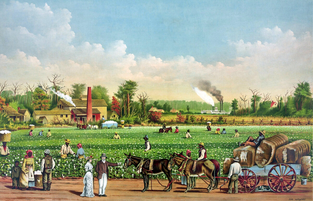 Плантаторы Южане в США 19 века