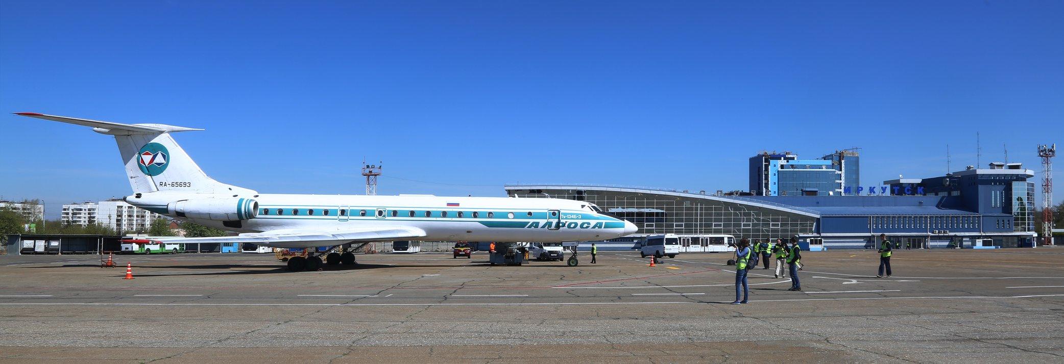 Ту-134 вылетел в свой последний рейс из Иркутска. 22 мая состоится его последний полет в России