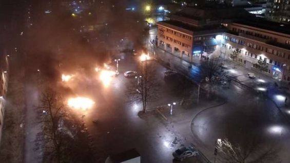 Мигранты устроили массовые беспорядки в Стокгольме