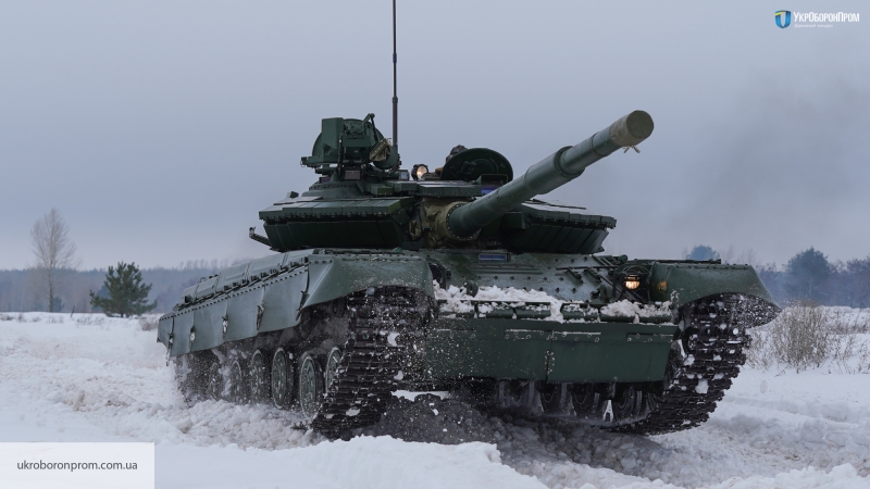 Полковник Баранец сравнил украинские танки Т-64 с ржавым велосипедом