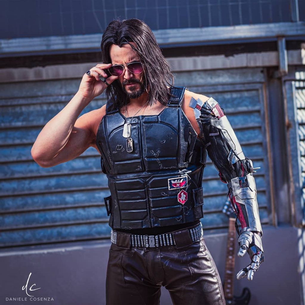 Косплеер потрясающе воссоздал образ Джонни Сильверхенда из Cyberpunk 2077 Косплеер потрясающе воссоздал образ Джонни Сильверхенда из Cyberpunk 2077 cyberpunk 2077,Игры,косплей