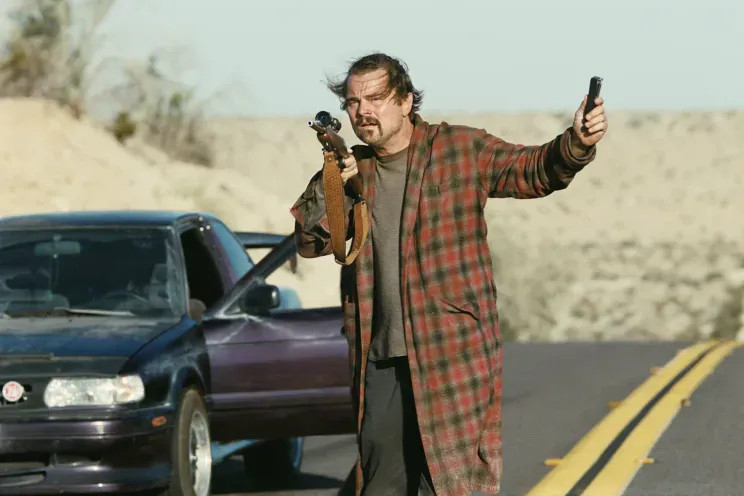 Леонардо ДиКаприо в фильме Битва за битвой