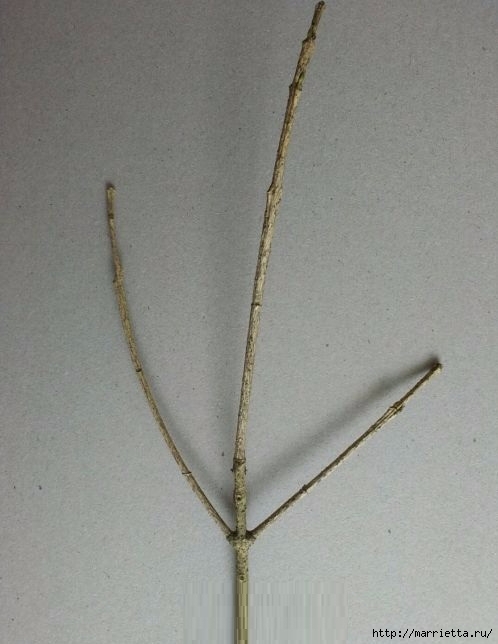 Декоративные листики из веточек и шпагата Декоративные листики из веточек и шпагата Декоративные листики из веточек и шпагата