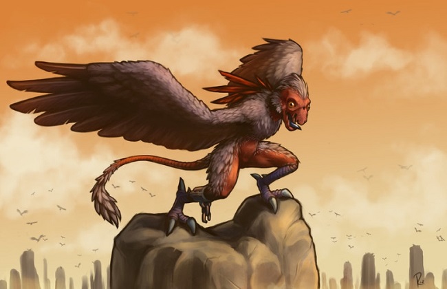 В этих местах с 1976 года регулярно замечают крупное летающее существо, которое описывают как очень большую птицу