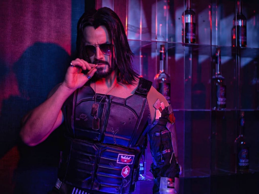 Косплеер потрясающе воссоздал образ Джонни Сильверхенда из Cyberpunk 2077 Косплеер потрясающе воссоздал образ Джонни Сильверхенда из Cyberpunk 2077 cyberpunk 2077,Игры,косплей