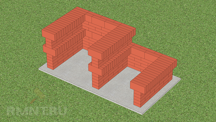 Как сделать своими руками мангал из кирпича для дачи мангала, можно, кладки, кирпич, бетона, фундамента, конструкции, бетонной, поэтому, бетон, примерно, раствора, чтобы, части, фундамент, грунта, соблюдать, толщиной, потребуется, кирпича