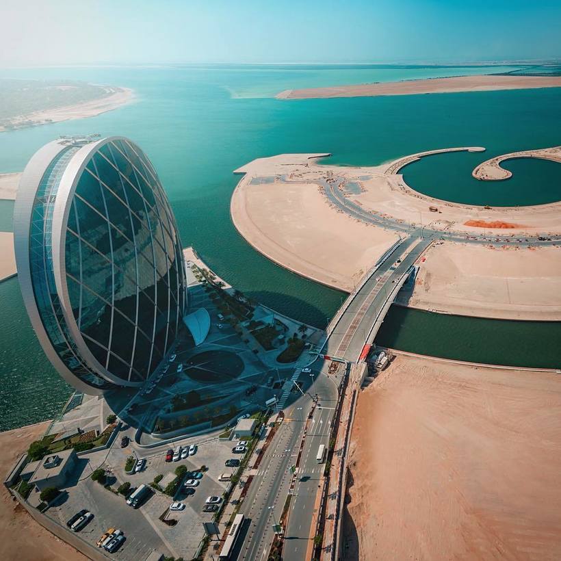 Aldar HQ в Абу-Даби: как удалось построить круглый небоскреб на зыбком песке небоскреба, Aldar, проекта, здание, здания, метров, будет, сооружение, станет, которых, чтобы, этого, главная, форма, который, площадь, искусственных, инженеров, требуют, бетонных