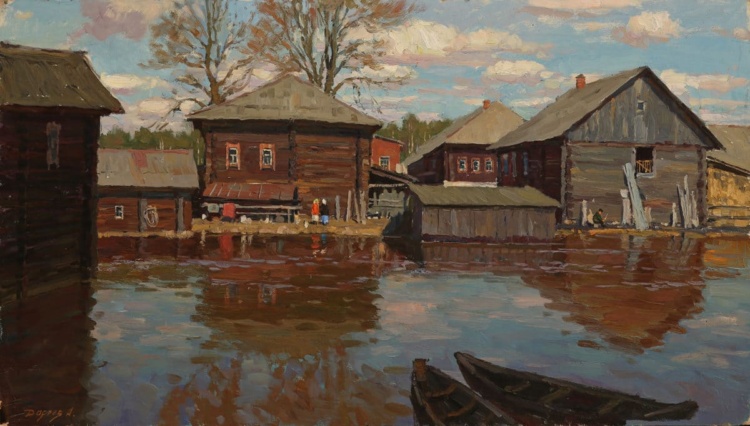 Художник Андрей Дареев. Алтайские пейзажи Художник Андрей Дареев. Алтайские пейзажи