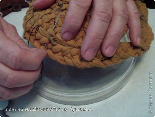 Графин - шкатулка из футболок. Мастер-класс мастер класс