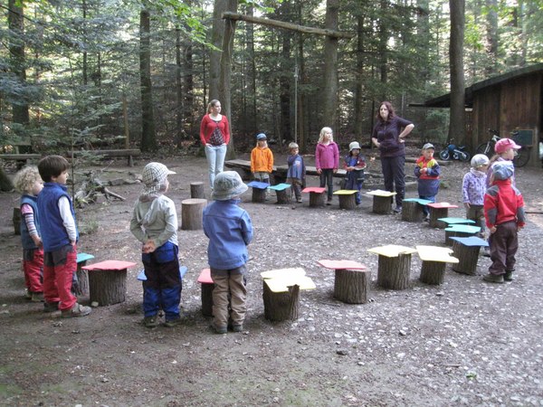 Waldkindergarten - лесные детские сады, популярные в Германии воспитание детей