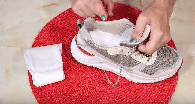 Как гигиеническая прокладка может пригодиться в доме интерьер,обувь,переделки,своими руками,сделай сам