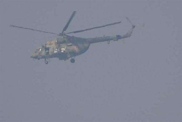 В Сирии сбит российский вертолёт Ми-8