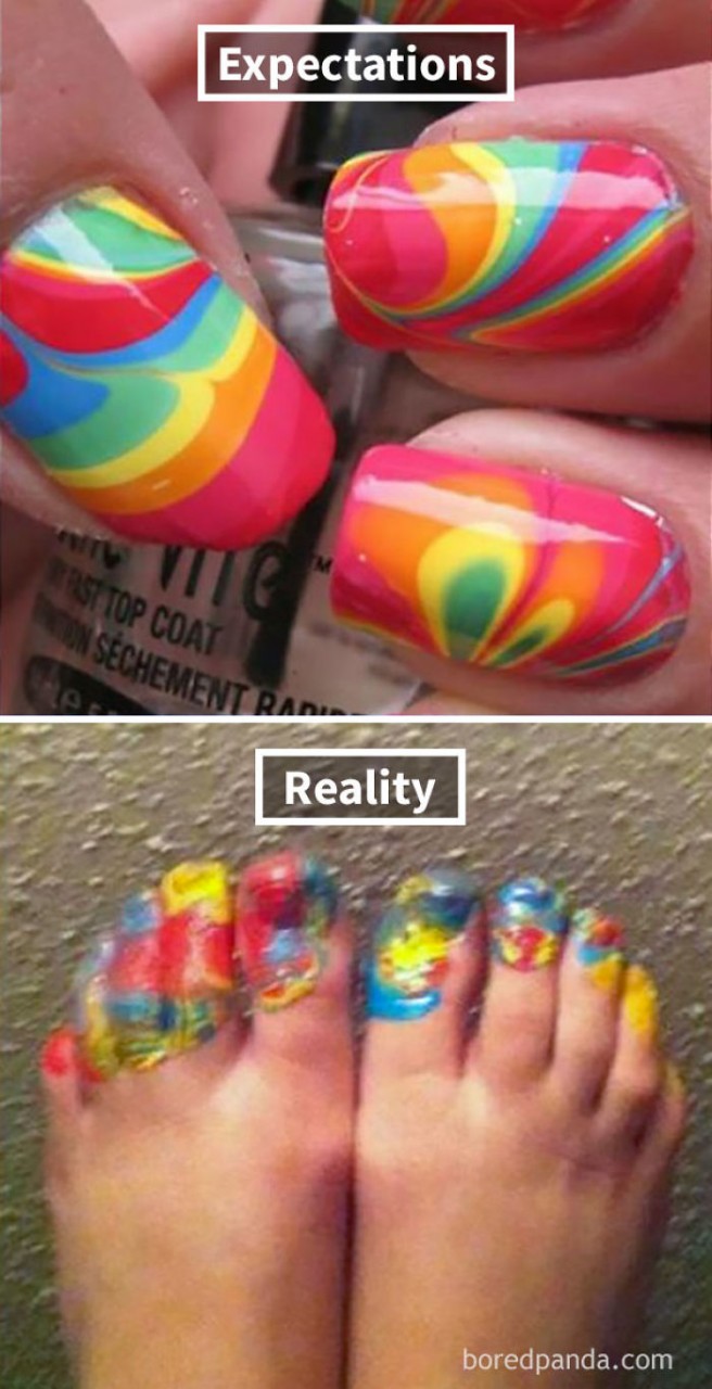 Swirl Nails Fail