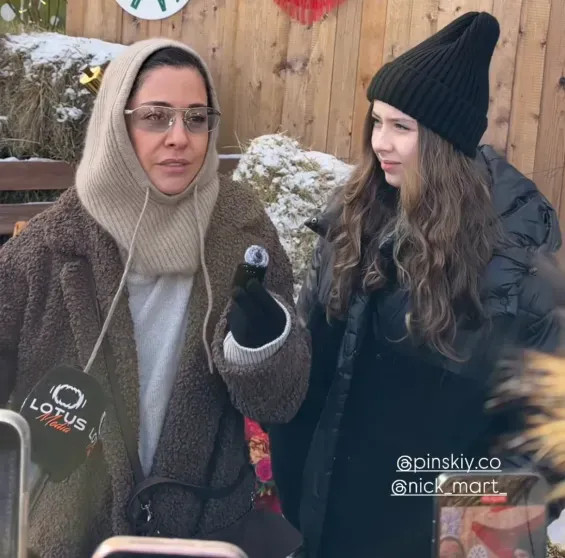 Анна Седокова с сыном, Тимур Родригез с Катей Кабак, Полина Аскери и Митя Фомин посетили светскую Масленицу в 