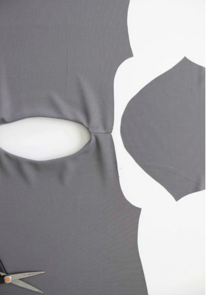 Как сшить платье без выкройки с помощью  футболки мастерство