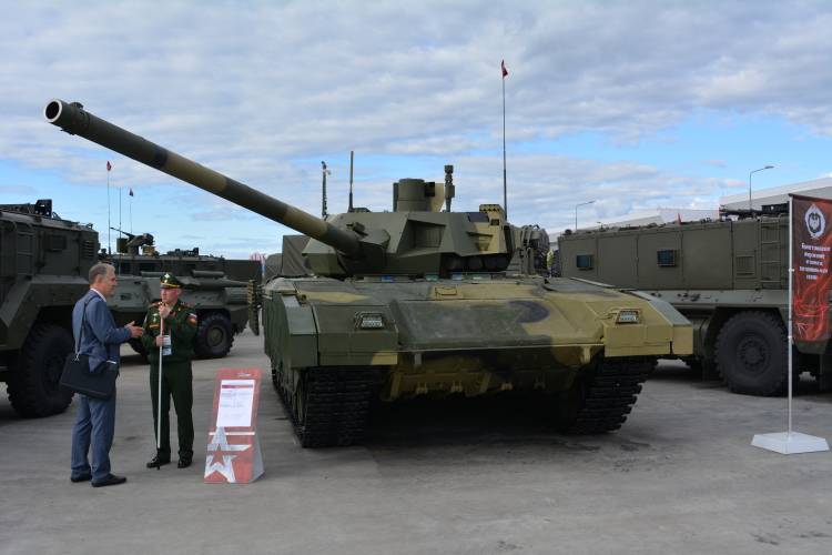Названы три лучших танка российской армии