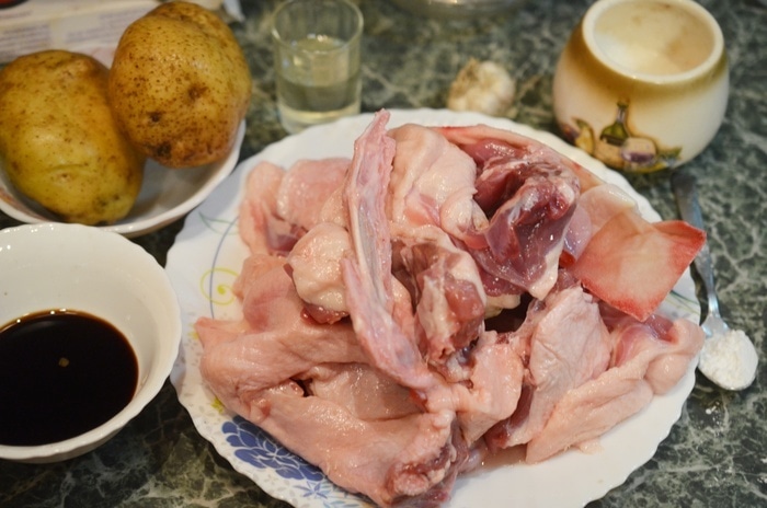 Утка с картофелем по-китайски блюда из птицы,кухни мира