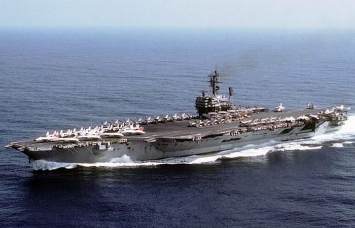 Авианосец «John F. Kennedy». Авианосец «John F. Kennedy».