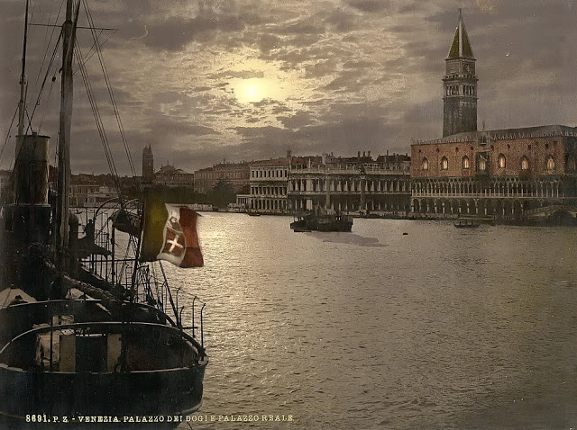 30 цветных фотографий Венеции в 1890-е годы