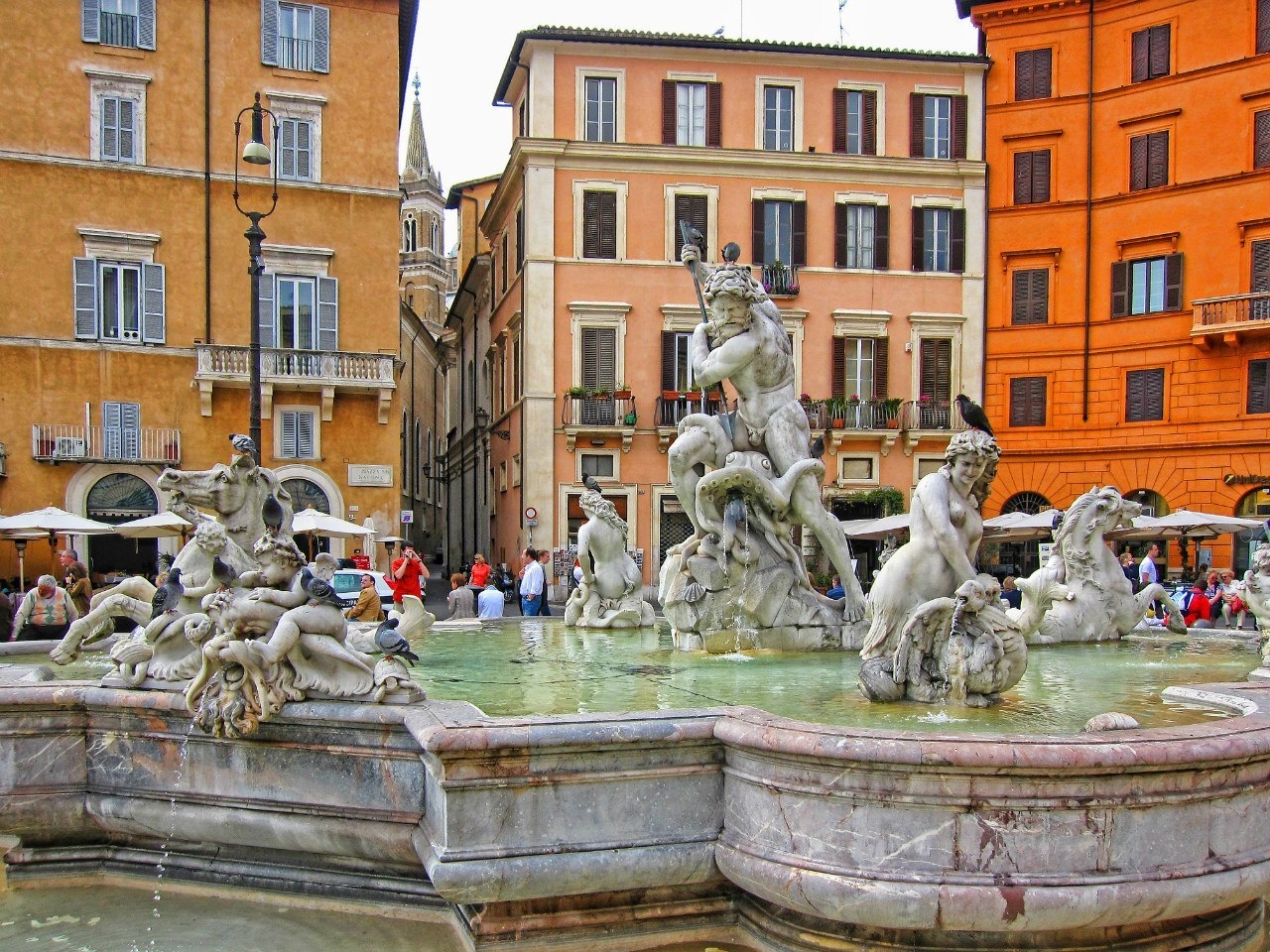 Картина Италия площадь Рим Навона