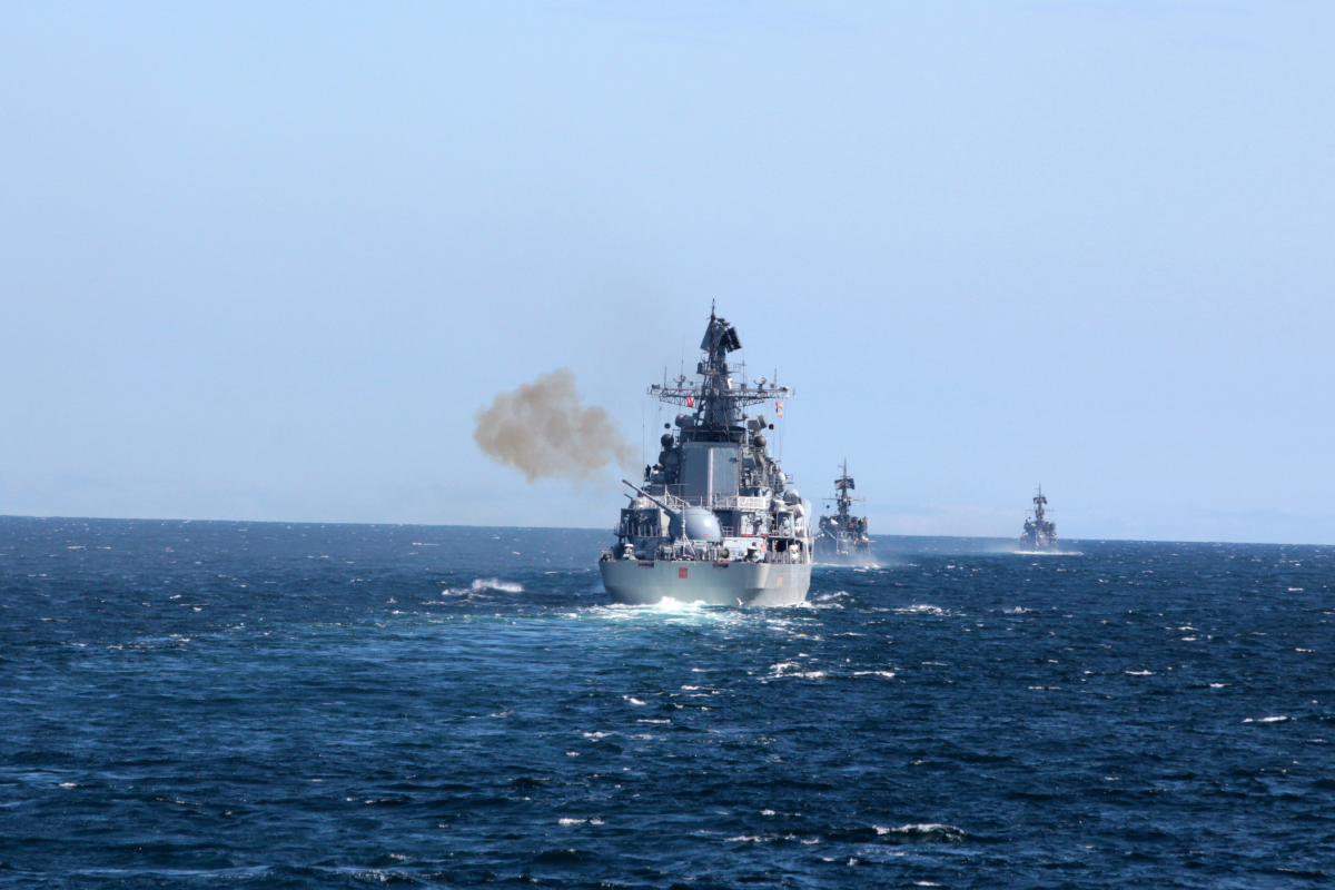 Силы Северного флота развернуты в Баренцевом море в рамках масштабного учения ВМФ России