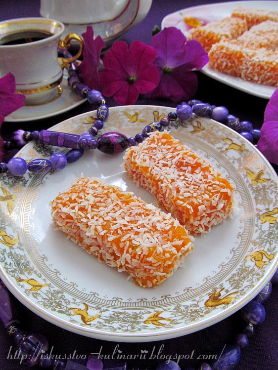 Джезерье - восточная сладость из моркови 
