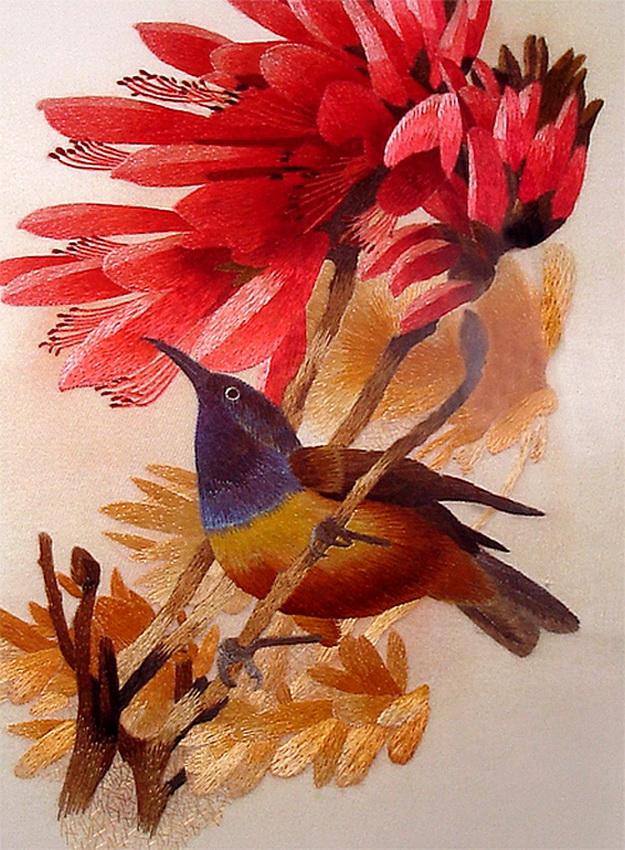 Вышивка шелком по шелку - жемчужина восточного искусства Вышивка шелком по шелку - жемчужина восточного искусства вышивка