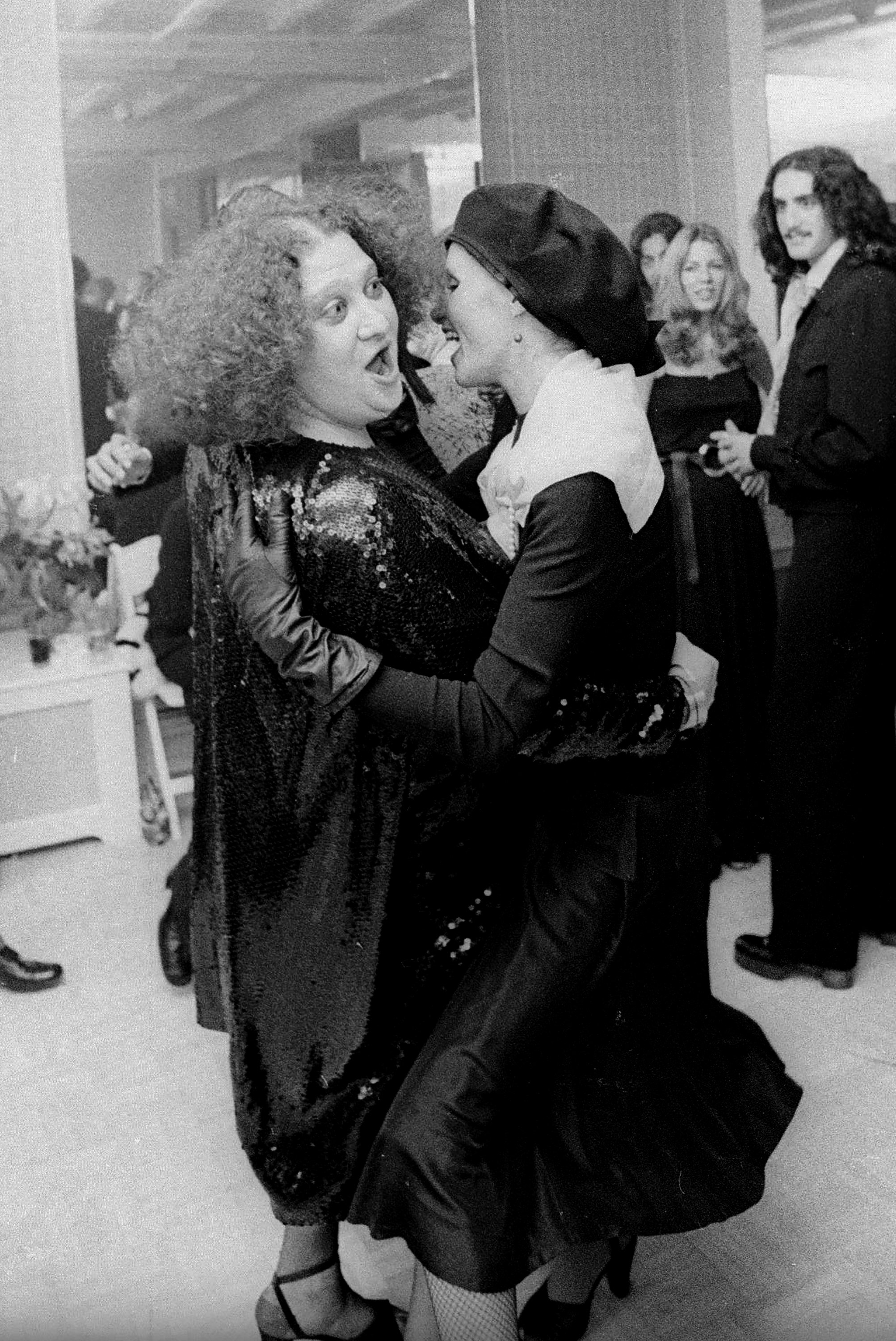 Пэт Эст на вечеринке в студии Роя Холстона, 1972