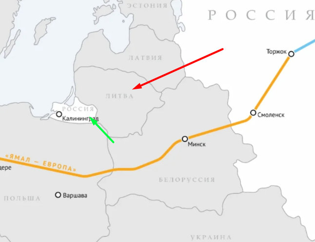 Защитить Калининград проще с белорусского направления, чем через страны НАТО. 