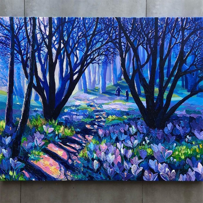 Художница Анастасия Трусова 