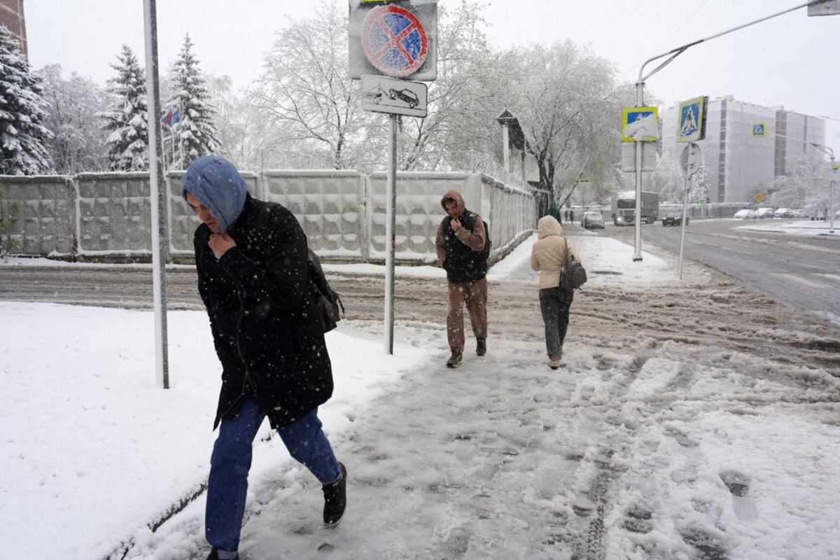 Выпавший снег в Москве побил рекорд
