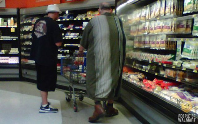 Люди в американском супермаркете (57 фото)