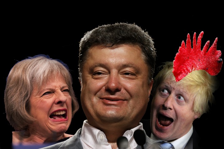 Приключения Порошенко в Лондоне, по мотивам украинских СМИ