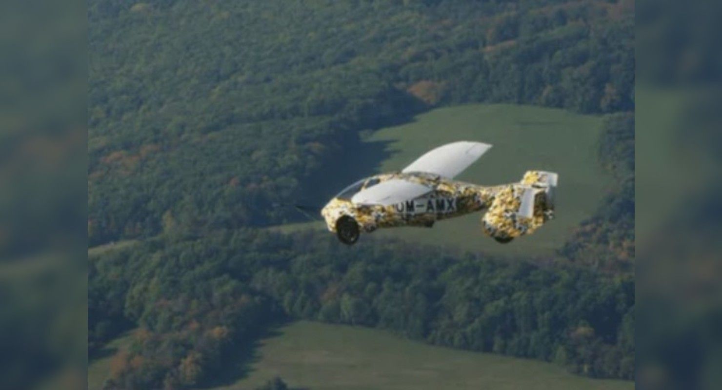 Продажи словацкого летающего автомобиля начнутся в 2023 году