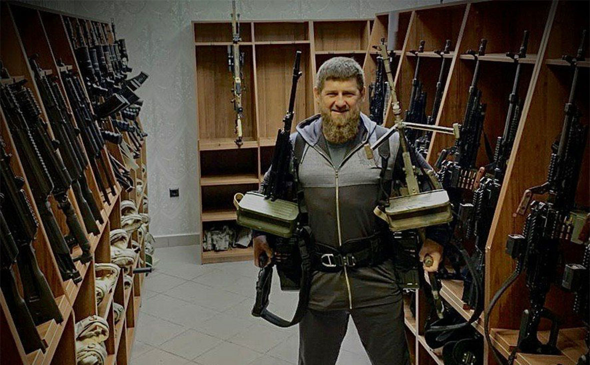 Путин присвоил Кадырову воинское звание генерал-майора