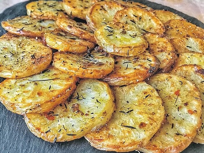 Картофельные язычки - вкуснее жареной картошки и полезнее чипсов. Готовить 3 минуты + время на приготовление