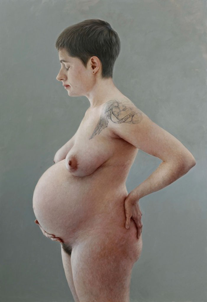 Imperfect Nude Portrait Paintings