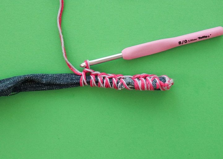 Необычное применение старых джинсов Необычное применение старых джинсов интерьер,переделки,своими руками,сделай сам